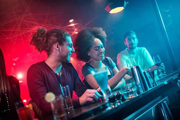 The hangout space at Z-8 Lounge